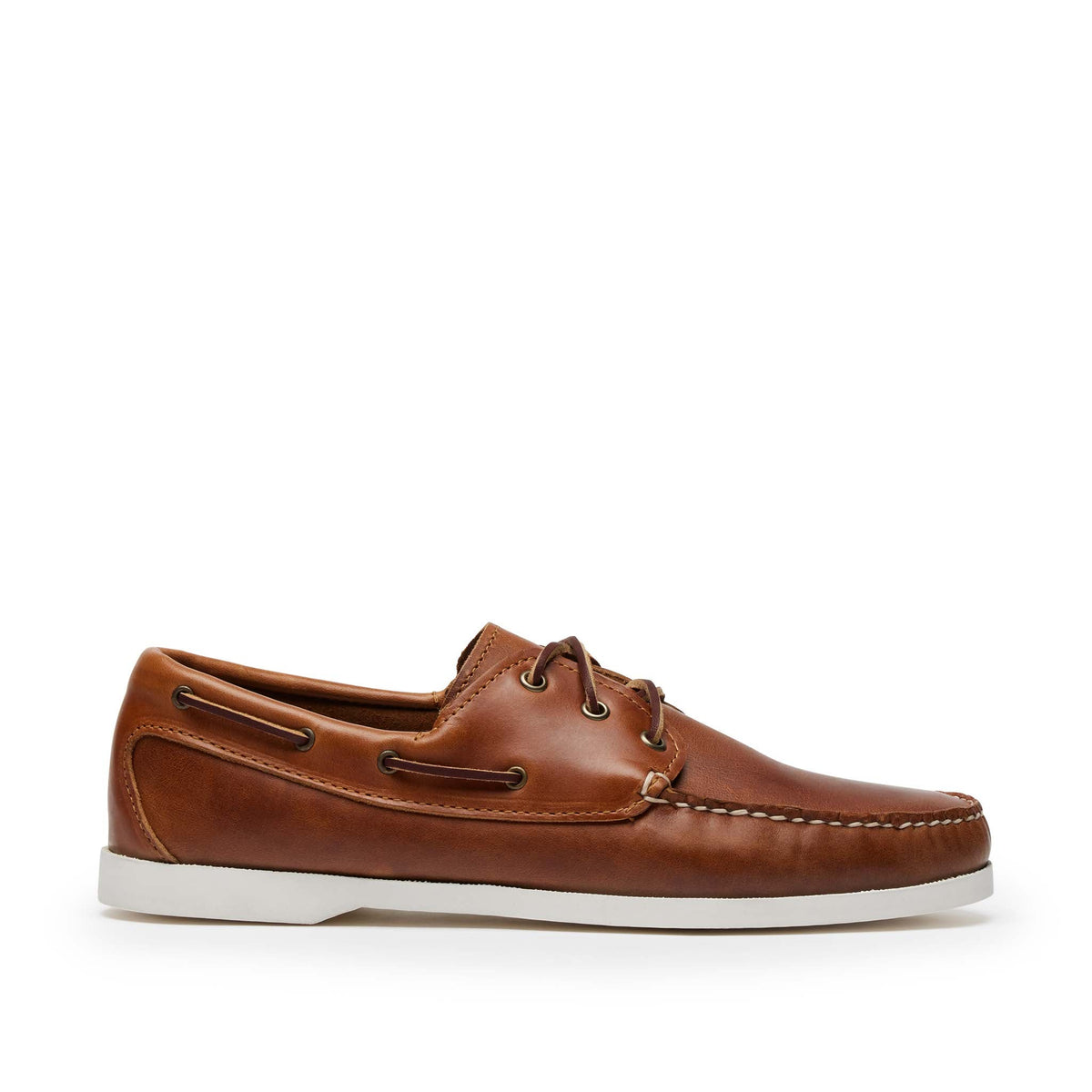 In Stock Men s Quoddy Head Boat Shoe Whiskey Quoddy